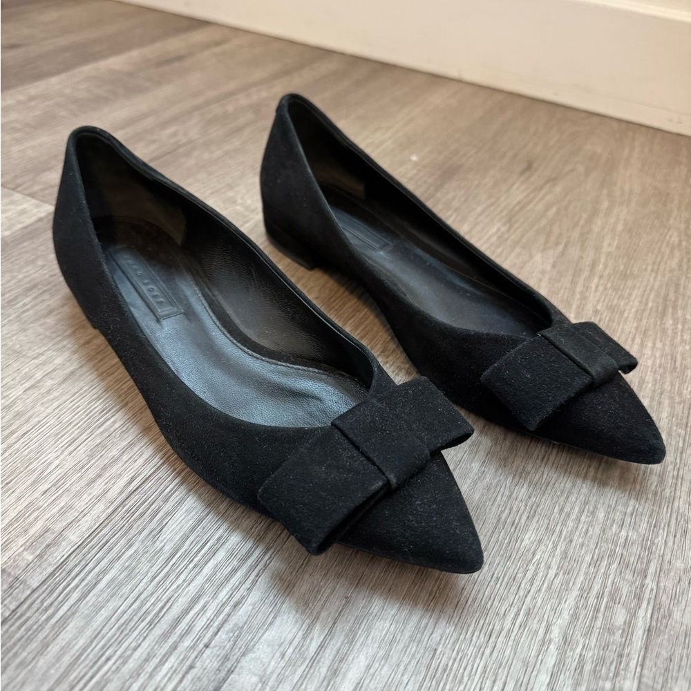 Hugo Boss Black Bow Flats